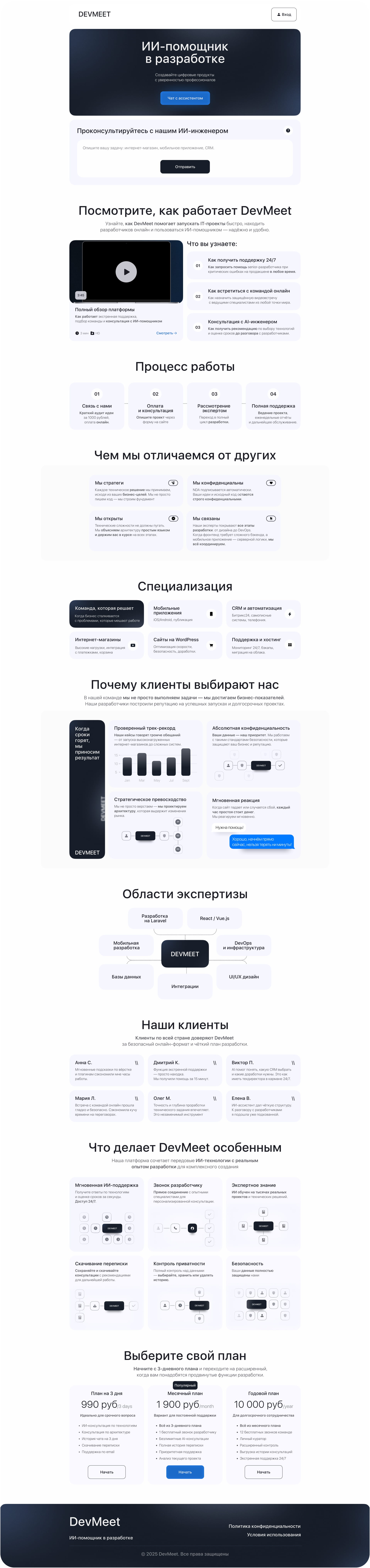 Кейс Devmeet